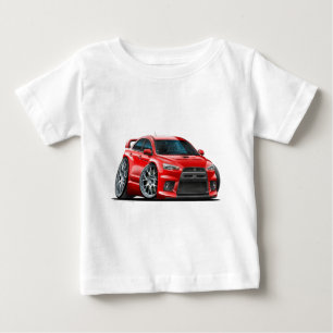 Mitsubishi Evo röd bil Tee