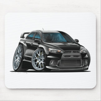 Mitsubishi Evo svart bil Musmatta