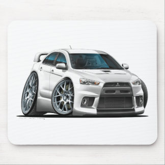 Mitsubishi Evo vitbil Musmatta