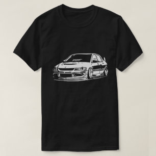 Mitsubishi Evolution Vector-bild T Shirt