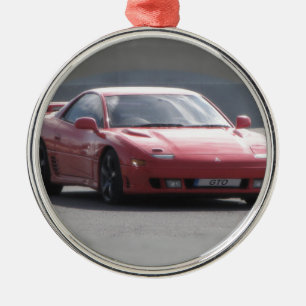Mitsubishi GTO 3L kopplar samman Turbo Julgransprydnad Metall
