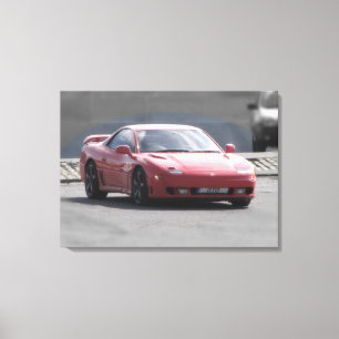 Mitsubishi GTO kopplar samman den Turbo Canvastryck