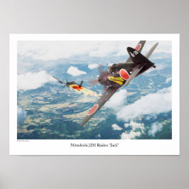 Mitsubishi J2M Raiden "Jack" Poster