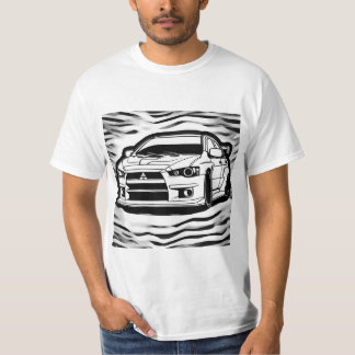 mitsubishi lancer evolution t shirt