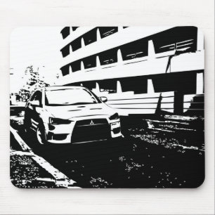 Mitsubishi Lancerevolution x - jag älskar min EVO Musmatta