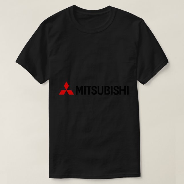 Mitsubishi logotyp Sticker T Shirt (Design framsida)