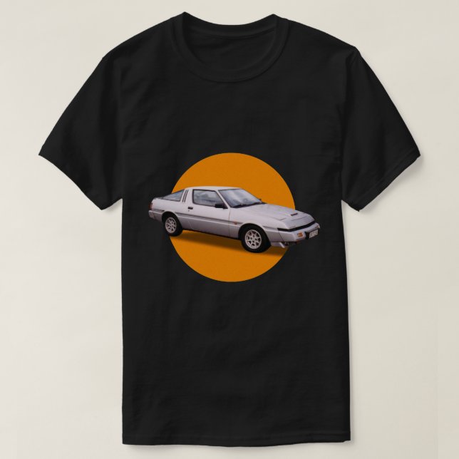 Mitsubishi Starion och Chrysler Conquest T Shirt (Design framsida)