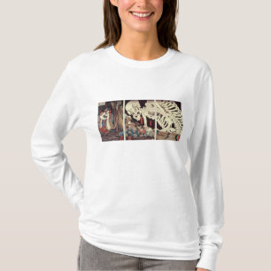 Mitsukini som trotsar den skelett- spökbilden, tee shirt