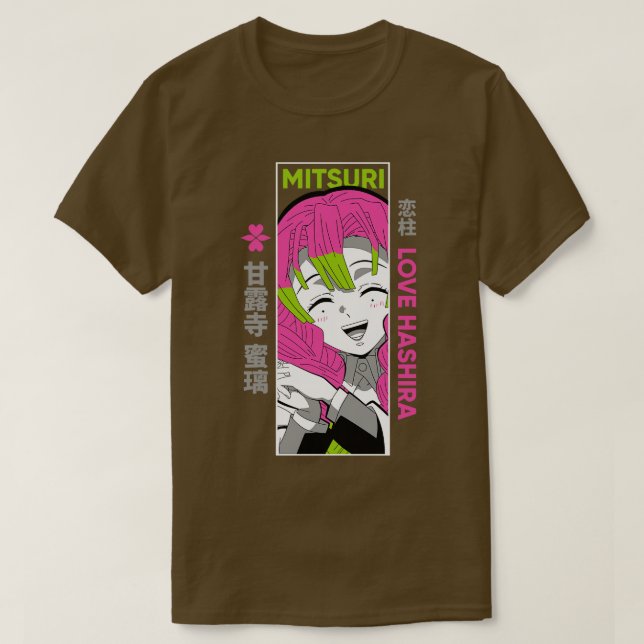 Mitsuri Hashira T Shirt (Design framsida)