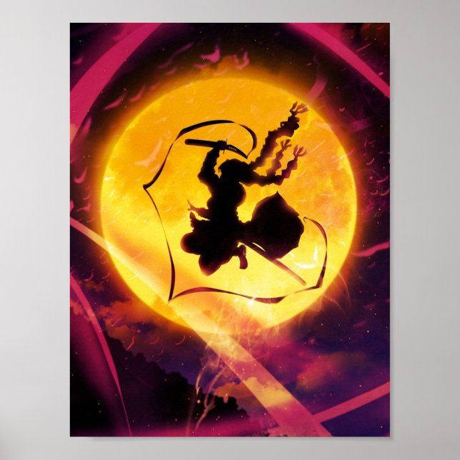 Mitsuri Kanroji Demon Sayer Kimetsu no Yaiba Ani Poster (Framsidan)