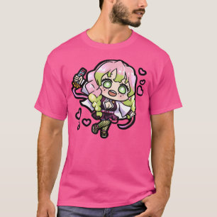 Mitsuri Kawaii Cute Anime Chibi Stationery Clothes T Shirt