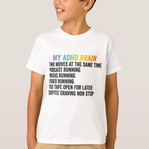 Mitt ADHD Brain Neurodiversity Awareness Gift T Shirt