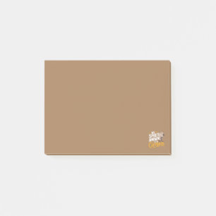 Mitt andedjur är en kapybara Sött & Roligt djur Post-it Block