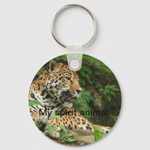 Mitt andedjur jaguar nyckelring
