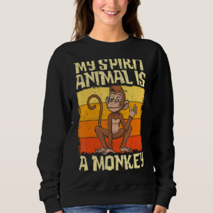 Mitt andliga djur är en För manar apa. T Shirt