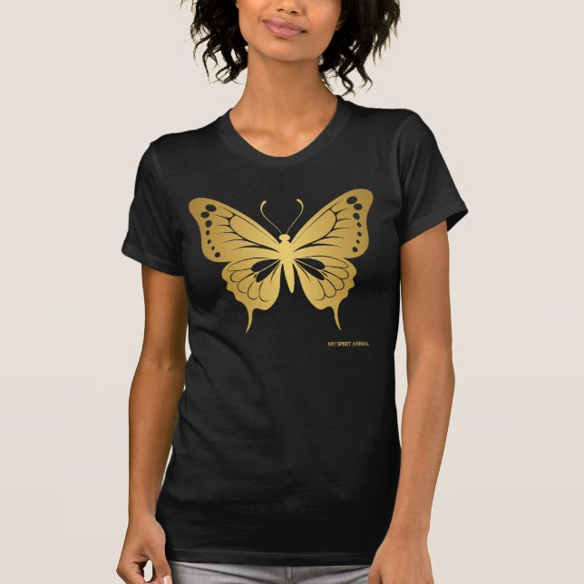 Mitt andliga djur - Butterfly T Shirt (Framsida)