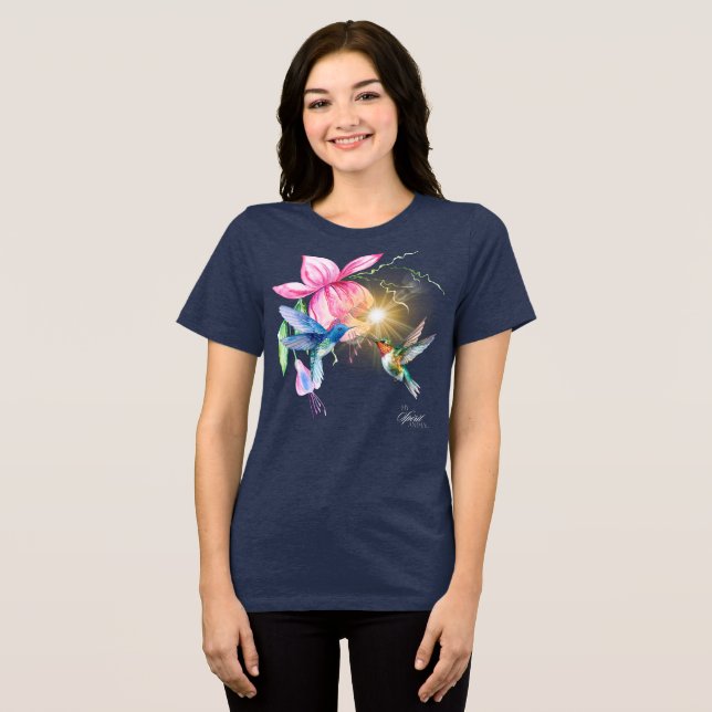 Mitt andliga djur - Hummingbird T Shirt (Framsida Full)