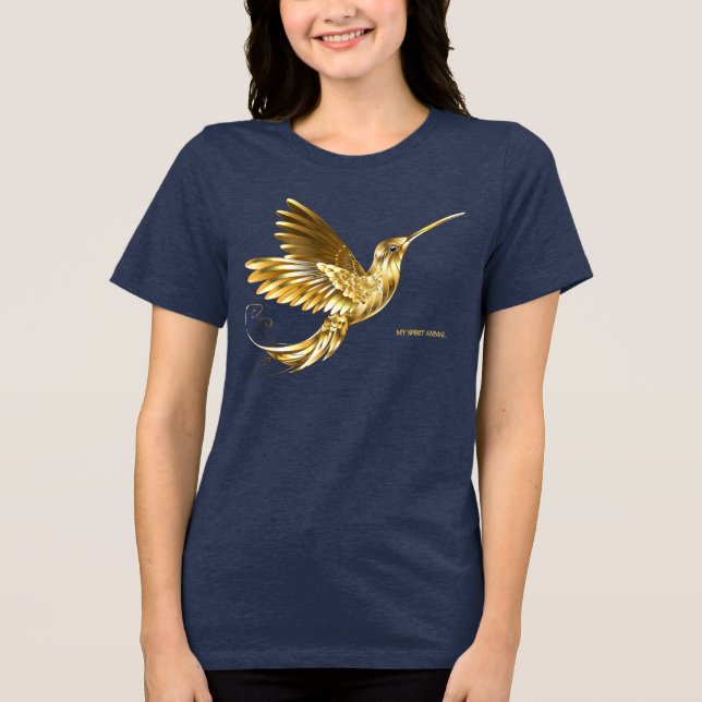 Mitt andliga djur - Hummingbird T Shirt (Framsida)
