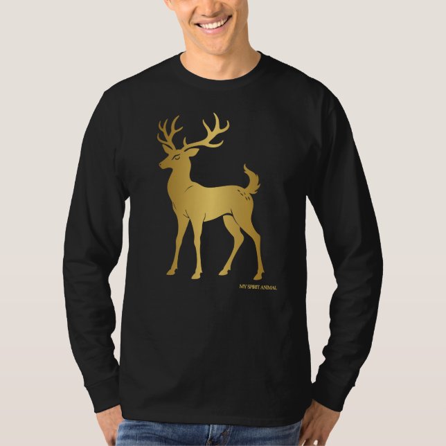 Mitt andliga djur - Stag T Shirt (Framsida)
