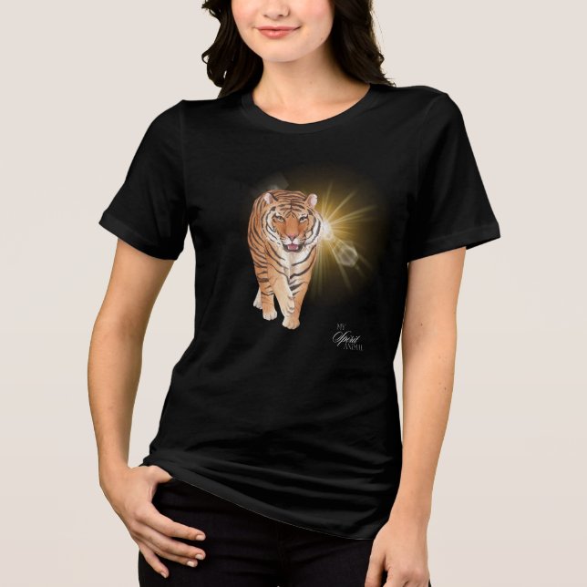 Mitt andliga djur - Tiger T Shirt (Framsida)