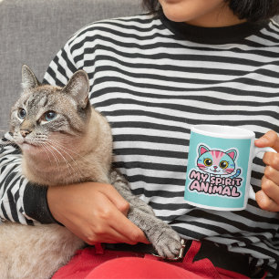 Mitt andliga djurkatt Mugg