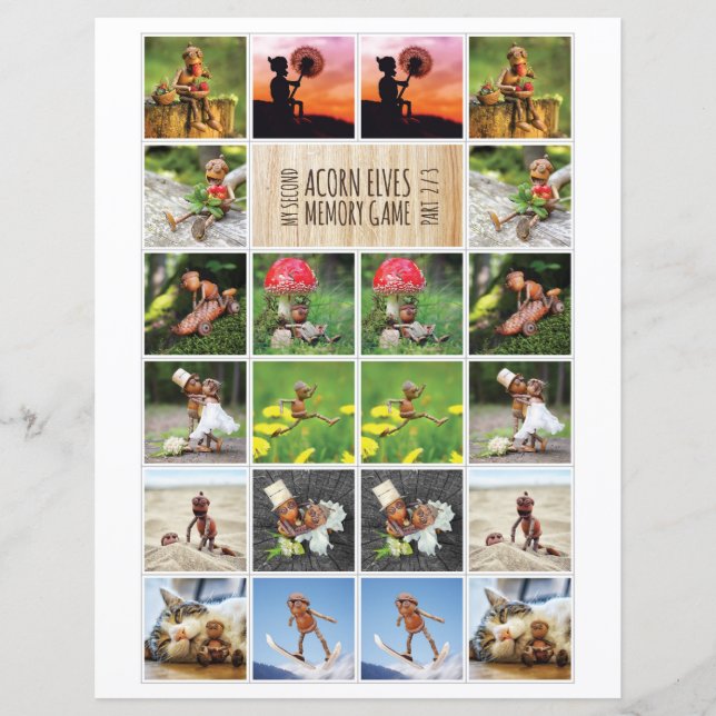 Mitt andra akorn ger extra minnesspel 2/3 (Framsida)