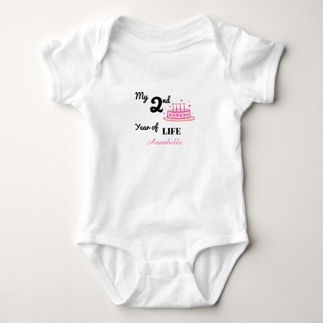 Mitt andra levnadsår t shirt (Framsida)