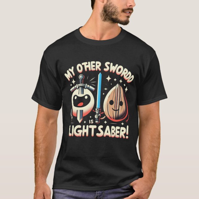 Mitt andra ord är Lightsaber, LusnyFencer T Shirt (Framsida)