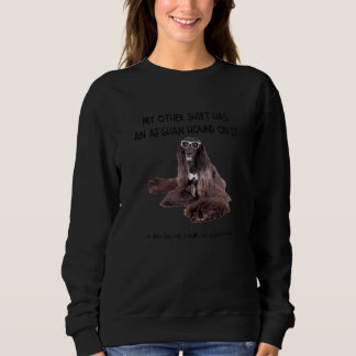 Mitt andra Sak har en afghansk hound Hund på den A T Shirt
