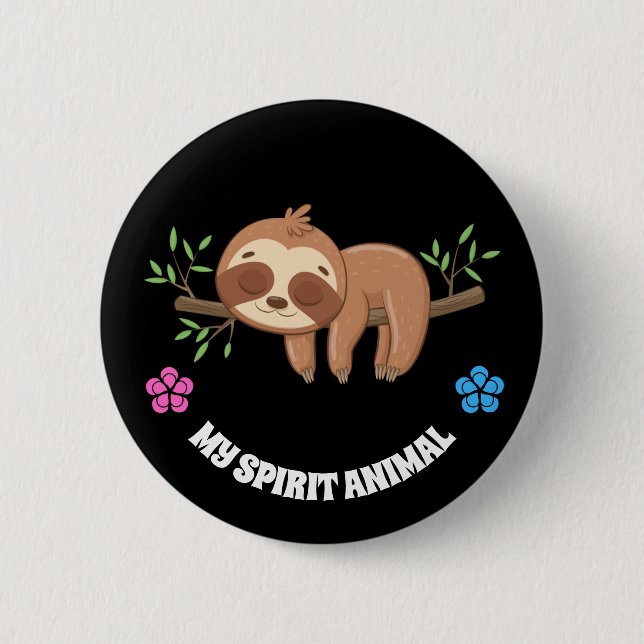 Mitt andrattdjur | Mall för slamrande lutning Knapp (Framsida)