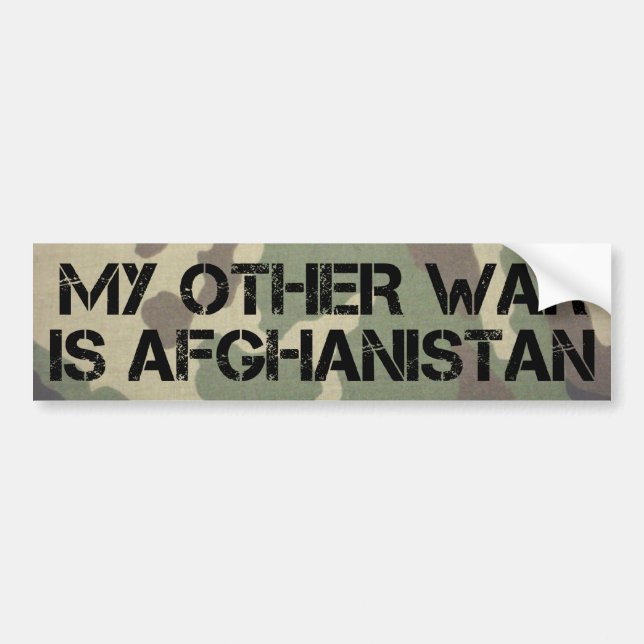 Mitt annat krig är den Afghanistan bildekalet Bildekal (Framsidan)