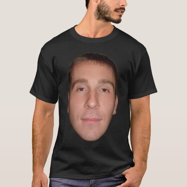 Mitt ansikte på din skjorta tee shirt (Framsida)