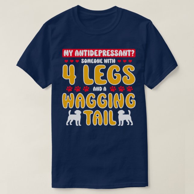 Mitt antidepressiva läkemedel med 4 ml t shirt (Design framsida)