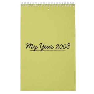 Mitt år 2008 kalender