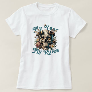 Mitt år Anpassningsbarna Mitt Regler Woman Power J T Shirt