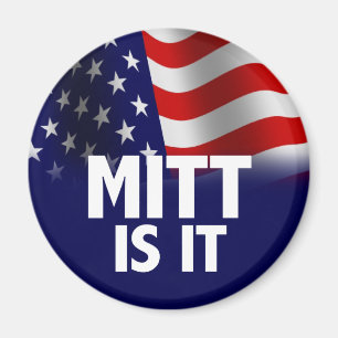 Mitt är det - Romney Ryan 2012 Magnet