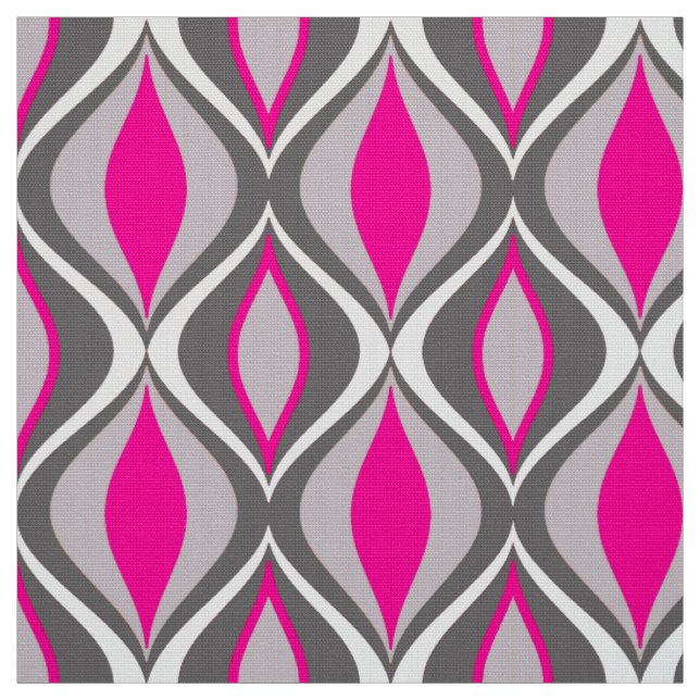 Mitt--Århundrade moderna diamanter, Fuchsia och Tyg (Provkarta)