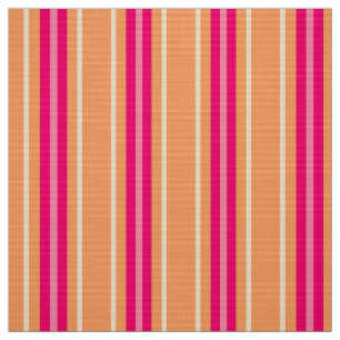 Mitt--Århundrade moderna randar, Fuchsia rosor & Tyg