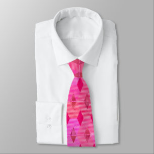 Mitt--Århundrade modernt diamanttryck, Fuchsia Slips