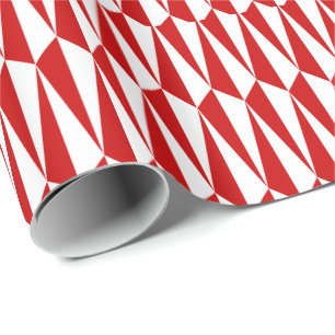 Mitt--Århundrade som är geometriskt som är röt Presentpapper