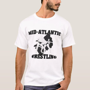 Mitt--Atlanten brottningT-tröja T-shirt