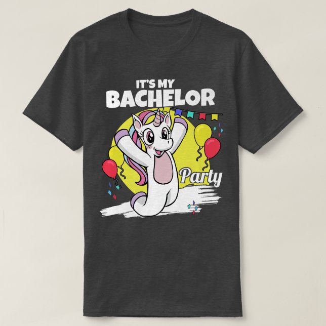 Mitt Bachelor-parti för Groom Naughty Funny Manar T Shirt (Design framsida)