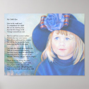 Mitt barns Ögon Poster