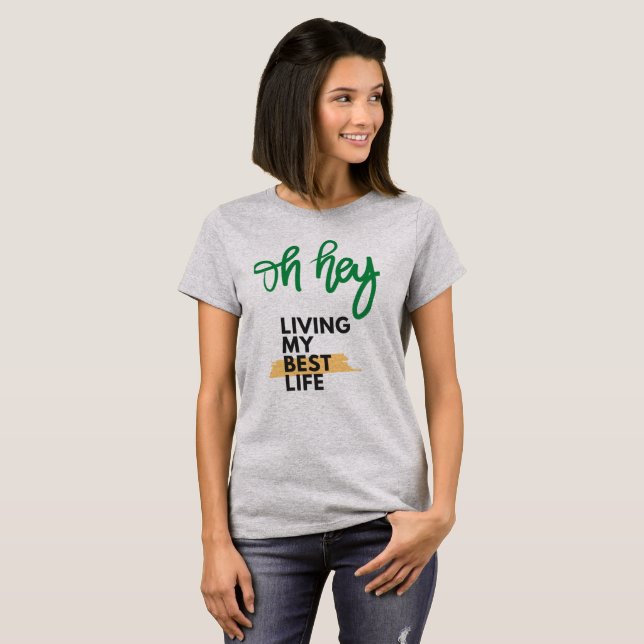 Mitt bästa liv T-Shirt (Hel framsida)