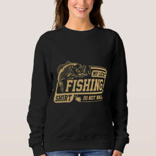 Mitt bekväma fiske Tvättar inte Fiskermansfisk. T Shirt