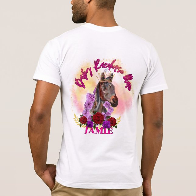 Mitt ben går inte åt det hållet t shirt (Baksida)