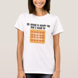 Mitt beslut är fattat men jag brukar vara tveksam t shirt