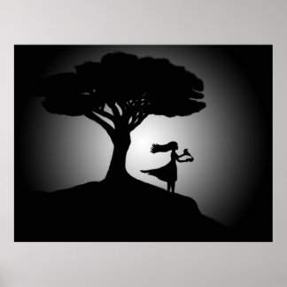 Mitt bröken Heart Poster