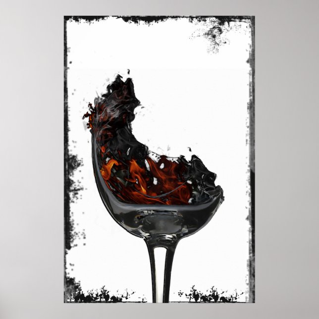 Mitt brutet glas poster (Framsidan)