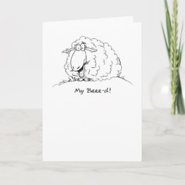 Mitt dåliga Tecknad-kort, föråldrad födelsedagskor Kort